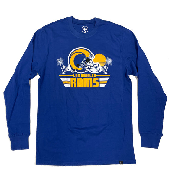 47 Brand Los Angeles Rams Blue Long-Sleeve T-Shirt – Sickoutfits