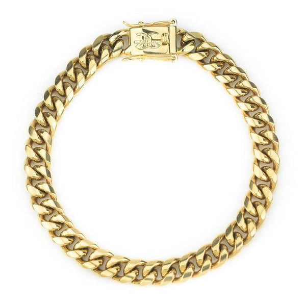 The Gold Gods 6MM Miami Cuban Link Gold Bracelet