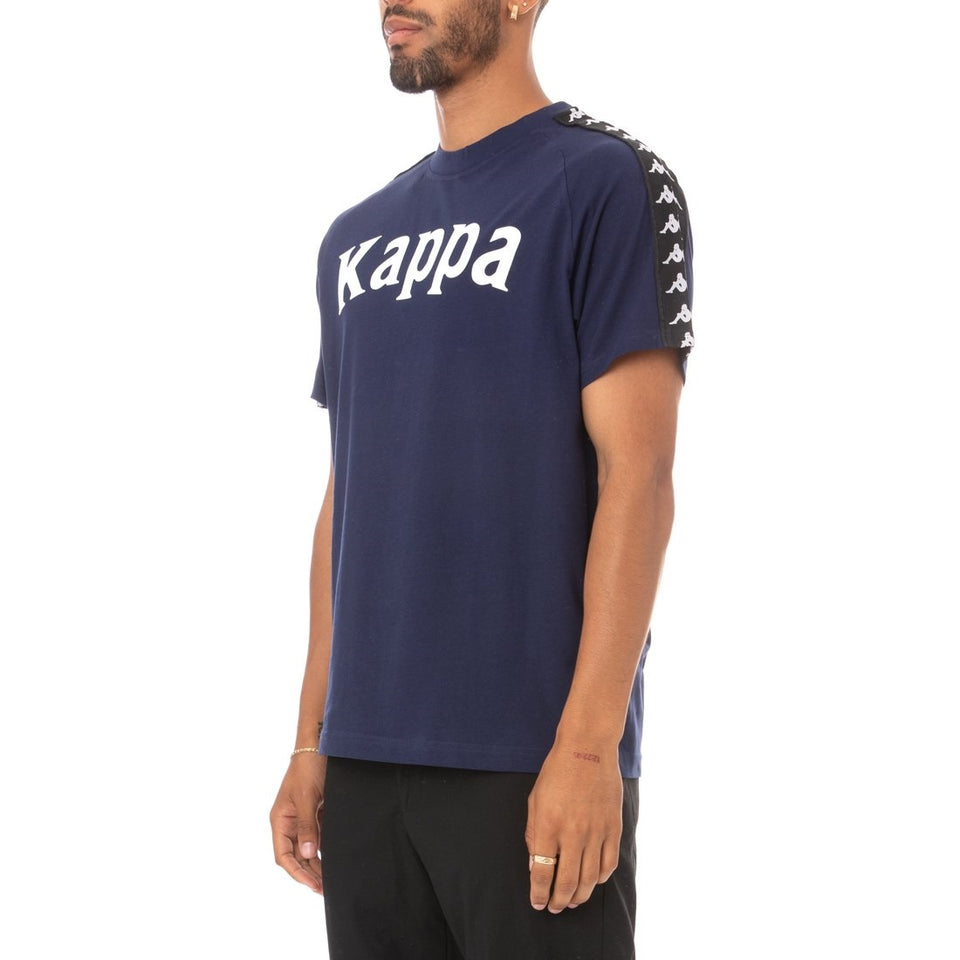 Authentic T-Shirt Estessi Kappa Black Logo Sickoutfits –