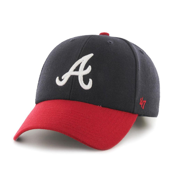 47 Brand Atlanta Braves MVP Navy Dad Hat
