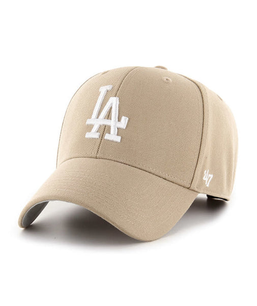 47 Brand Los Angeles Dodgers MVP Khaki Dad Hat
