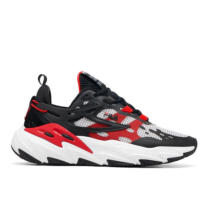 Fila Ray Tracer Evo White-Black-Red Shoes Sickoutfits