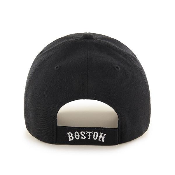 47 Brand Boston Red Sox Blackout MVP Black Dad Hat