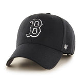 47 Brand Boston Red Sox Blackout MVP Black Dad Hat