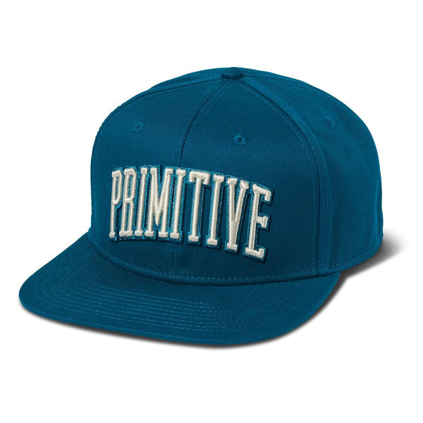 Primitive Collegiate Arch Blue Snapback Hat
