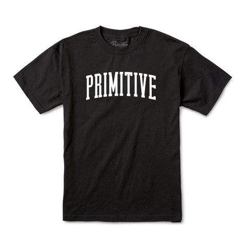 Primitive Collegiate Arch Outline Black T-Shirt