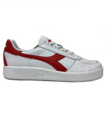 Diadora B Elite White Red Sneaker Shoes