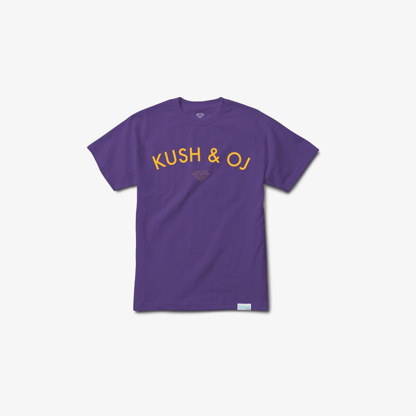 Diamond Supply Co x Weedmaps x Taylor Gang Kush & OJ Purple T-Shirt
