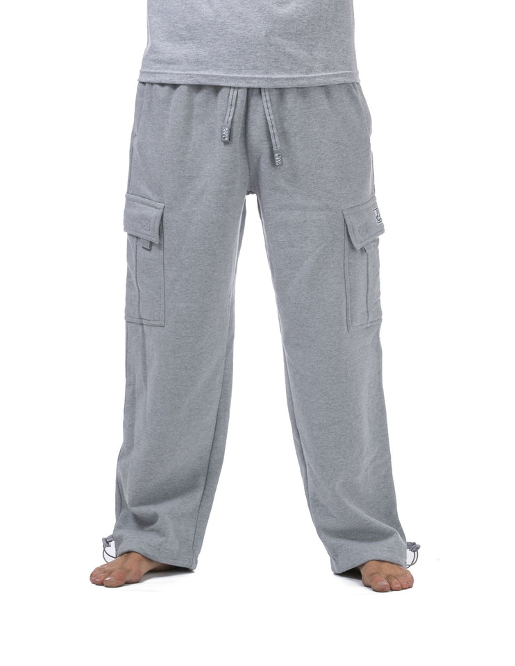 Pro Club Comfort Jogger Ankle Band Fleece Heather Grey Long Pants –  Sickoutfits
