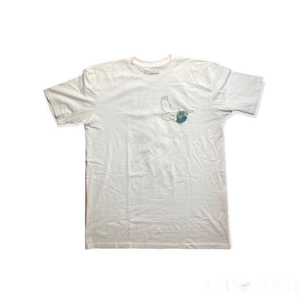 Liq Clothing Money Bird White T-Shirt