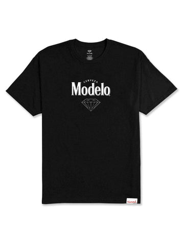 Diamond Supply Co x Modelo Tradition Black T-Shirt