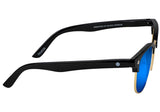 Glassy Eyewear Morrison Polarized - Black/Blue Mirror