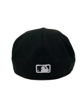 New Era Miami Marlins 5950 MLB League Basic Black Fitted Baseball Cap Hat