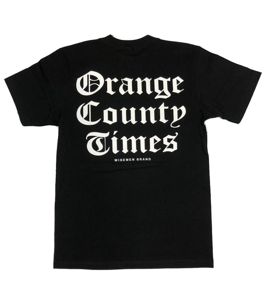 Wisemen Orange County OC Times Black T-Shirt