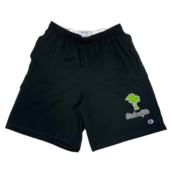 Sickoutfits SOF Palm Logo Black Shorts