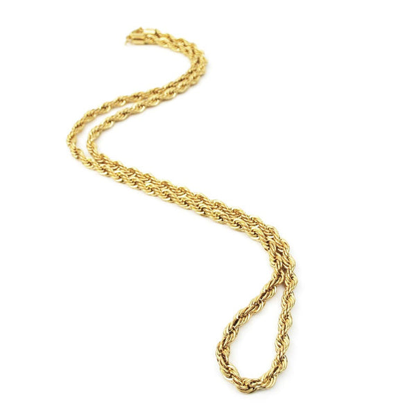 The Gold Gods 2.5MM Rope Gold Chain