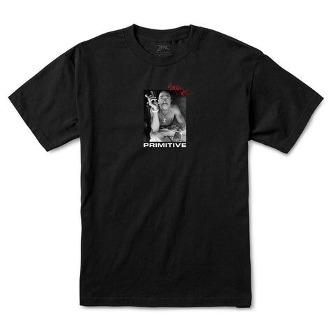 Primitive x Tupac Smoke Black T-Shirt