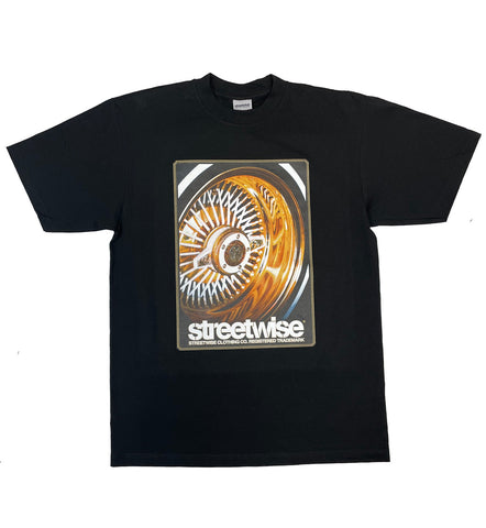 Streetwise Gear Stay Golden Black T-Shirt