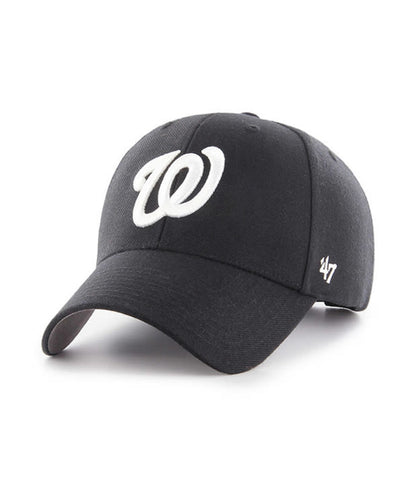 47 Brand Washington Nationals Black MVP Dad Hat