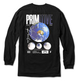 Primitive Worldwide Vision Black Long Sleeve T-Shirt
