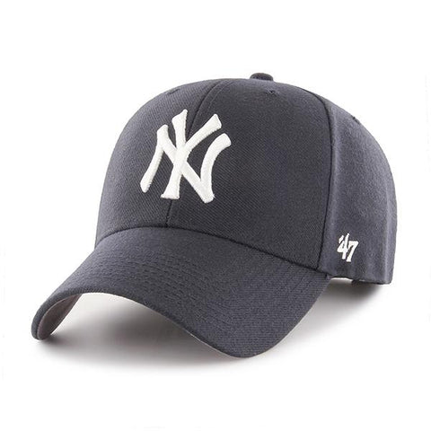 47 Brand New York Yankees Navy MVP Home Dad Hat