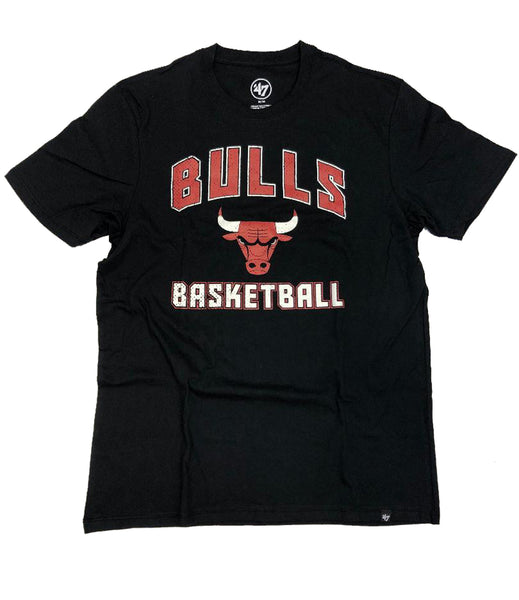 47 Brand Chicago Bulls Game Changer Black T-Shirt