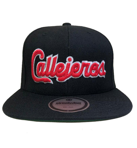Streetwise Gear Callejeros Black Snapback Hat