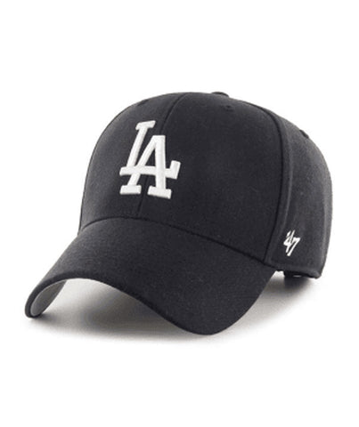 47 Brand Los Angeles Dodgers MVP Black Dad Hat