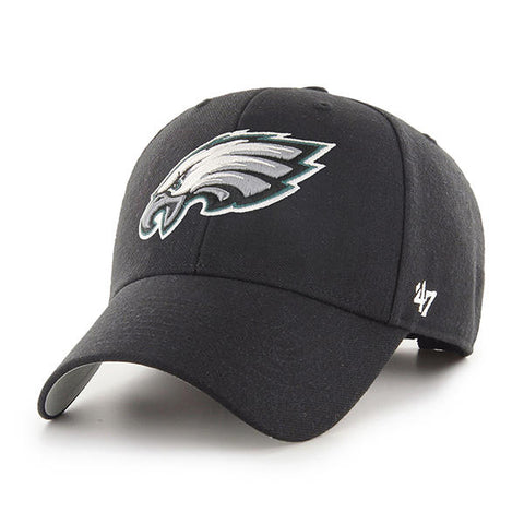 47 Brand Philadelphia Eagles MVP Black Dad Hat