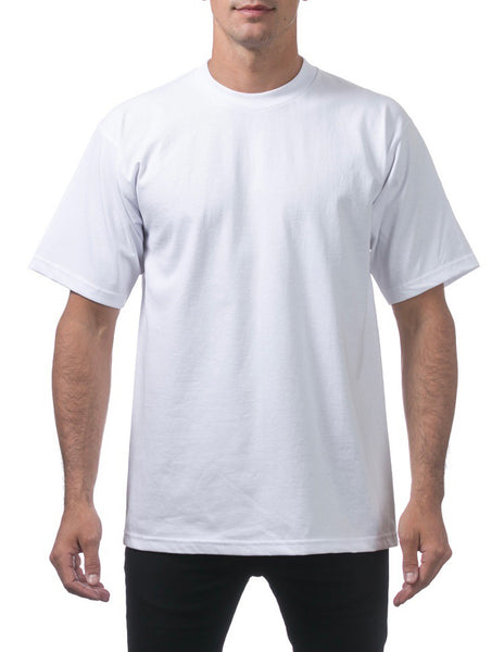 Pack of 3 Pro Club Heavyweight S/S White T-Shirts