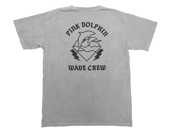 Pink Dolphin WC Powder Wash Grey T-Shirt