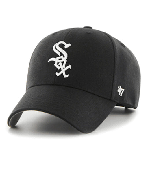 47 Brand Chicago White Sox MVP Black Dad Hat