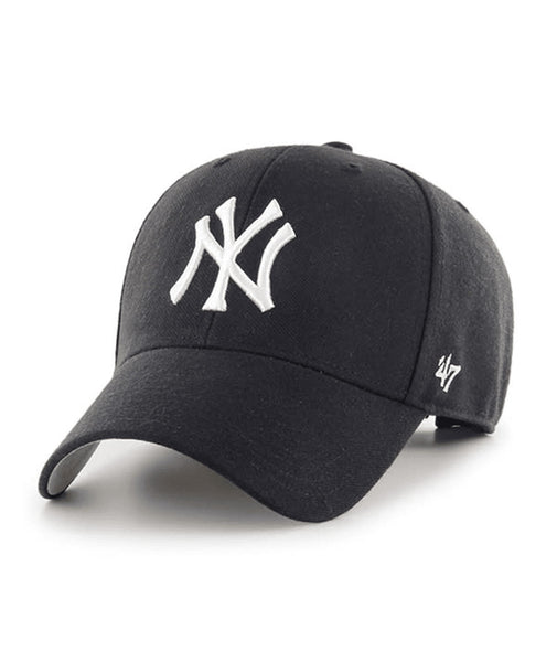 47 Brand New York Yankees MVP Black Dad Hat